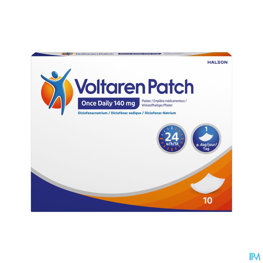 Voltaren Patch 140mg Once Daily Pleister 10