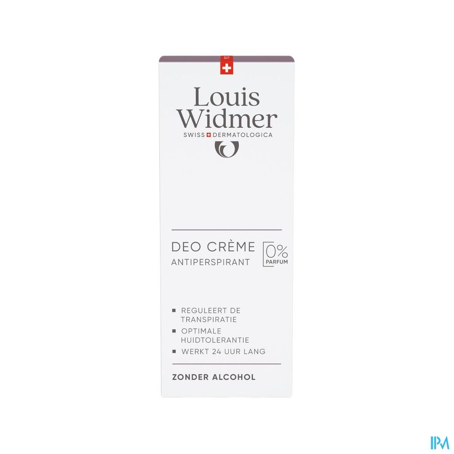 Widmer Body Deo Creme A/transpirant N/parf 40ml Widmer Body Deo Creme A/transpirant N/parf 40ml