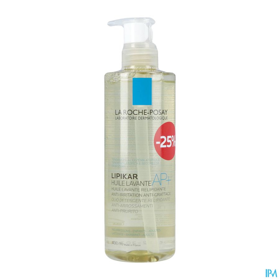 Lrp Lipikar Wasolie Ap+ 400ml Promo -25% Lrp Lipikar Wasolie Ap+ 400ml Promo -25%