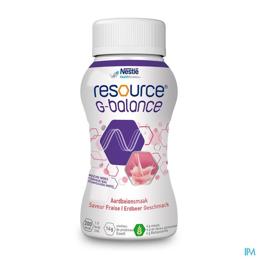 Resource g-balance Fraise 4x200ml 12563283
