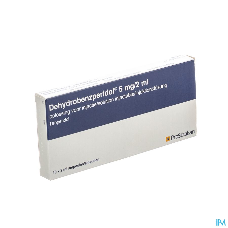 Dehydrobenzperidol 5,0mg/2ml Im Amp 10 Dehydrobenzperidol 5,0mg/2ml Im Amp 10