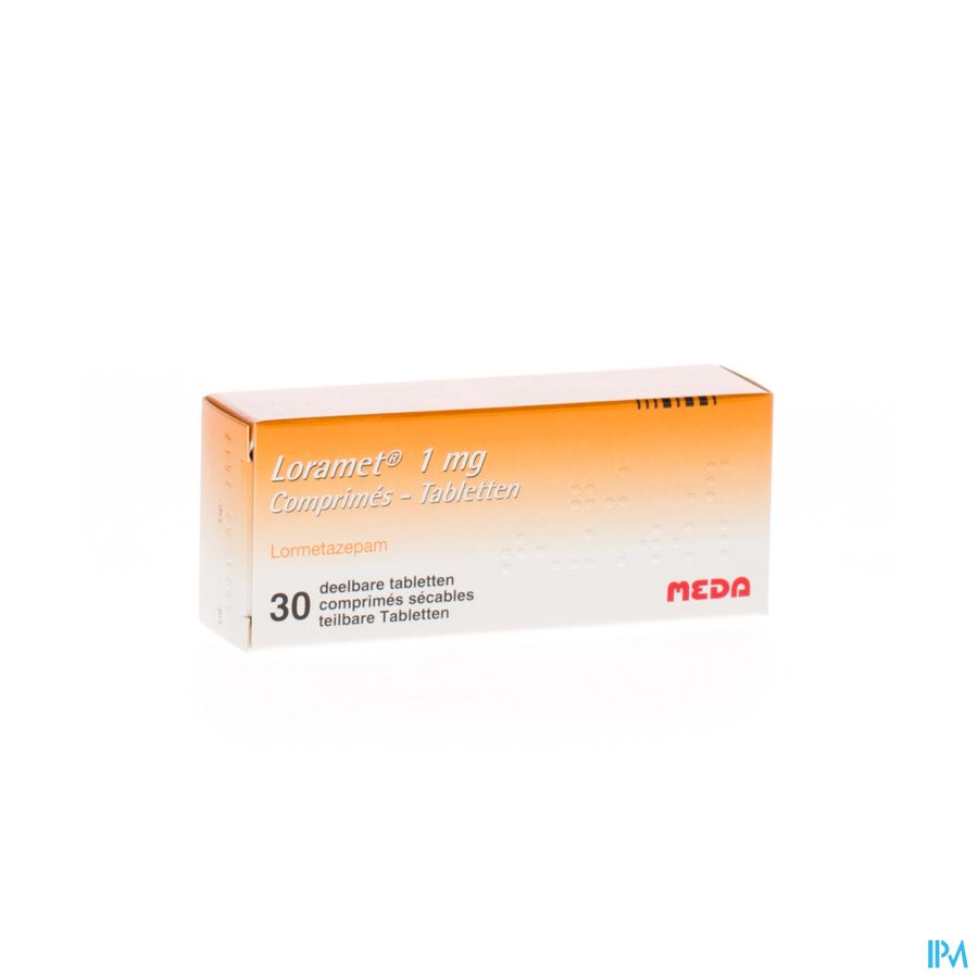 Loramet Comp. 30 X 1mg Loramet Comp. 30 X 1mg
