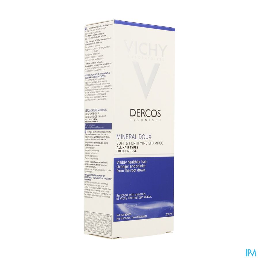 Vichy Dercos Mineral Doux Sh 200ml 3