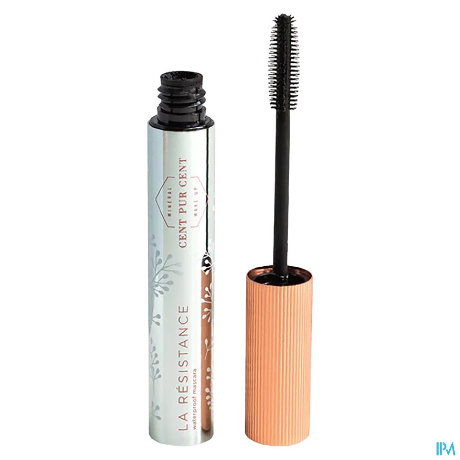 Cent Pur Cent La Resistanc.mascara Waterpr.noir7ml 1