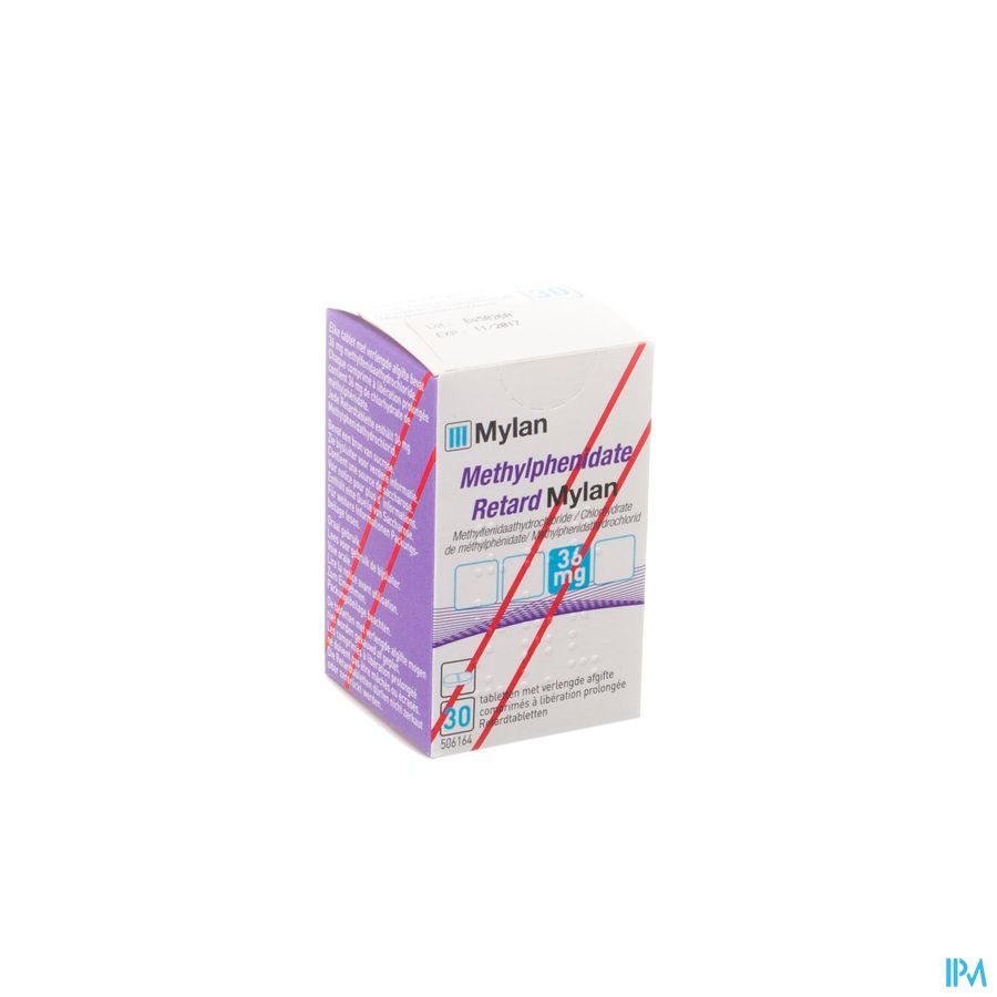 Methylphenidat.retar.viatris 36mg Verl.afg.tabl 30 Methylphenidat.retar.viatris 36mg Verl.afg.tabl 30