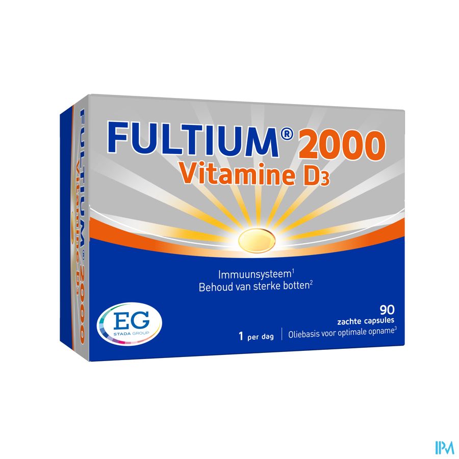 Fultium D3 2000 Zachte Caps 90 Fultium D3 2000 Zachte Caps 90