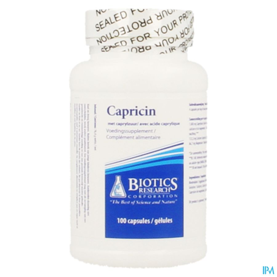 Capricin Biotics Caps 100 6