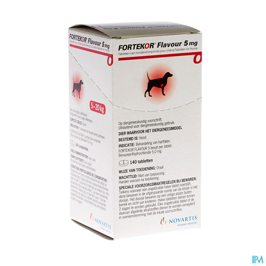 Fortekor Flavour 5mg Chien Tabl 10x14x 5,0mg Fortekor Flavour 5mg Chien Tabl 10x14x 5,0mg