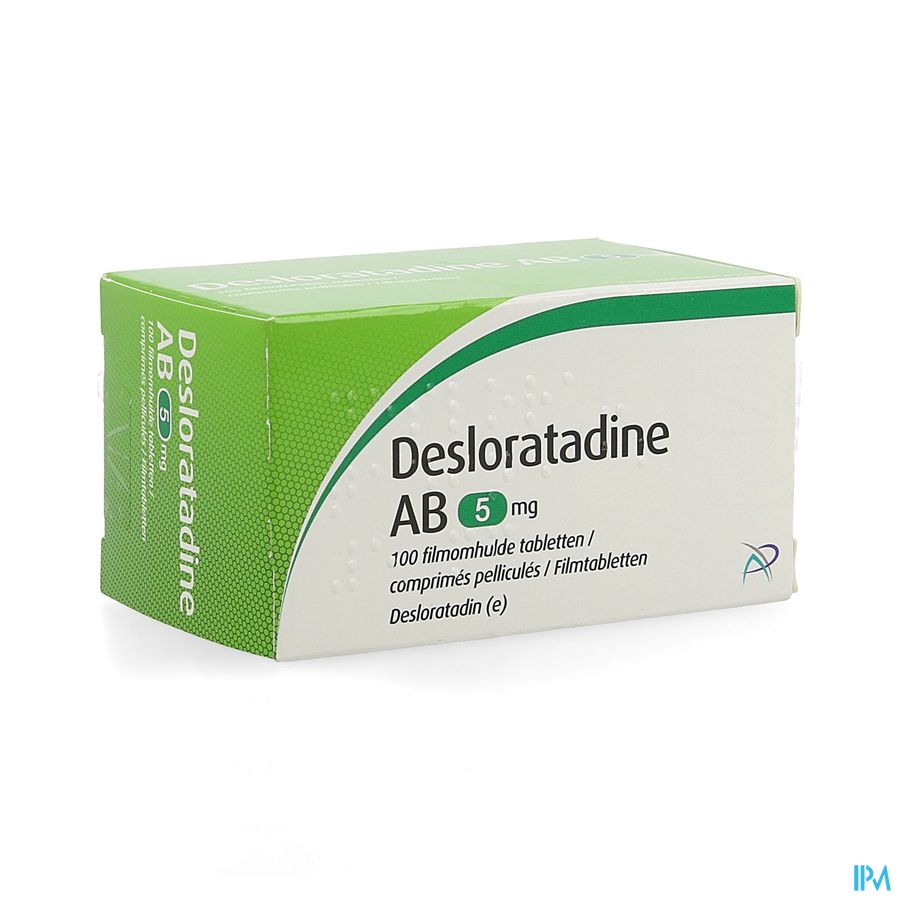 Desloratadine Ab 5mg Filmomh Tabl 100 X 5mg