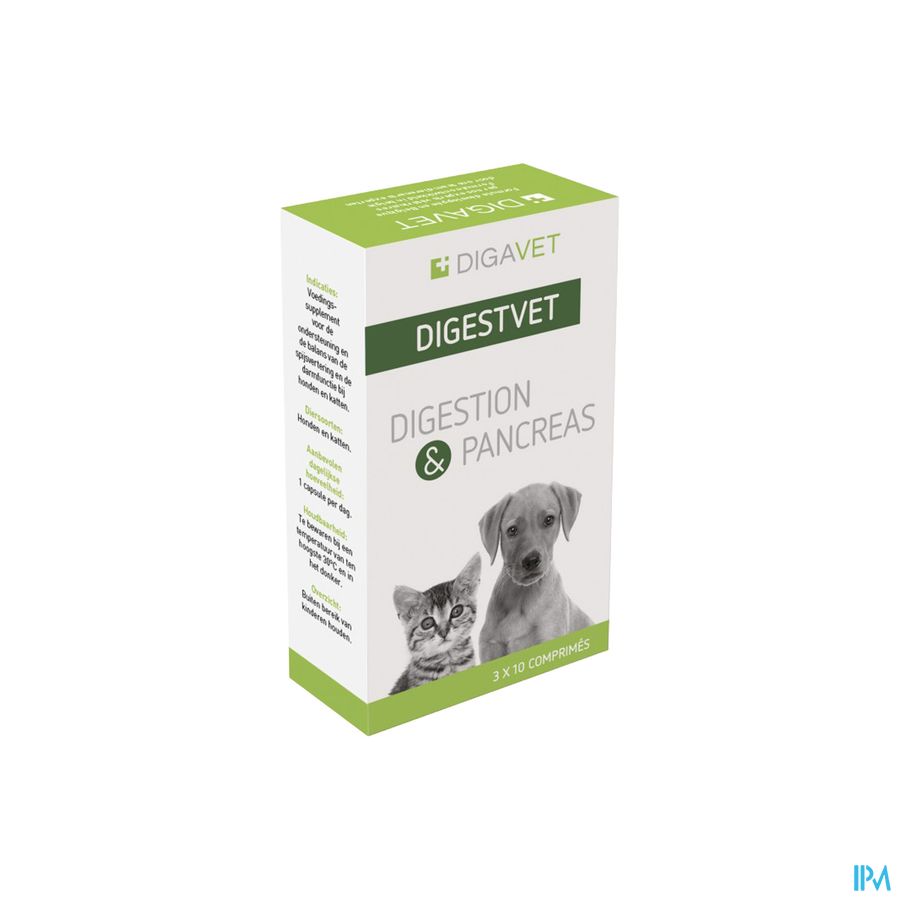 Digavet Digestvet Chien Chat Comp 3x10 Digavet Digestvet Chien Chat Comp 3x10