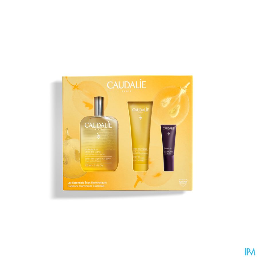 Caudalie Soleil Vignes Olie Kertsset 3 Prod.