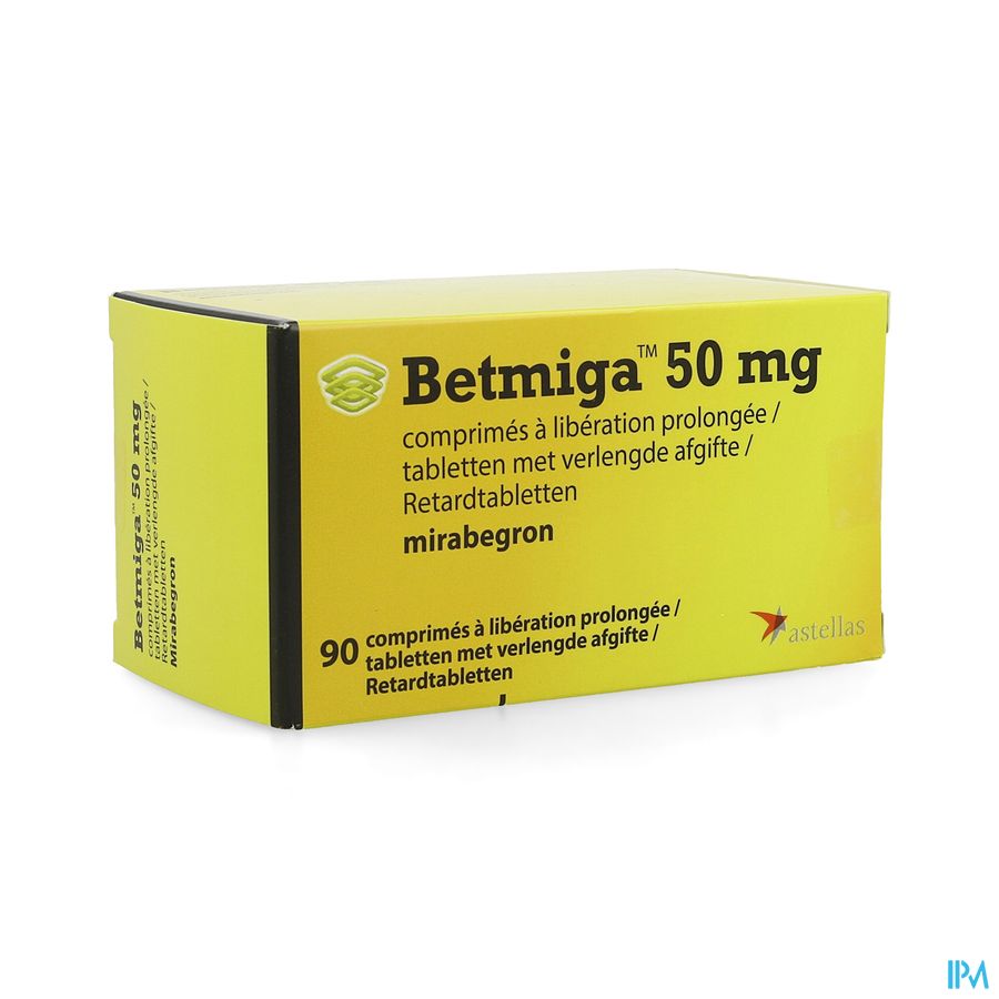 Betmiga Pi Pharma 50mg Liberat.prol. Comp 90 Pip Betmiga Pi Pharma 50mg Liberat.prol. Comp 90 Pip