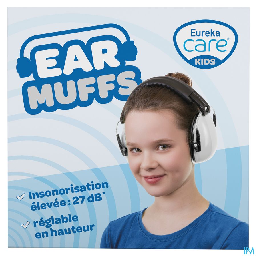 Eureka Care Casque Protection Auditive 3-12a Blanc 1