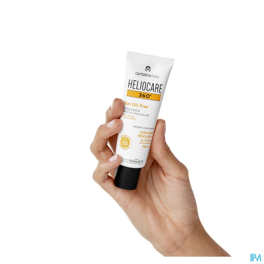 Heliocare 360 Gel Oil Free Ip50 Tube 50ml 5