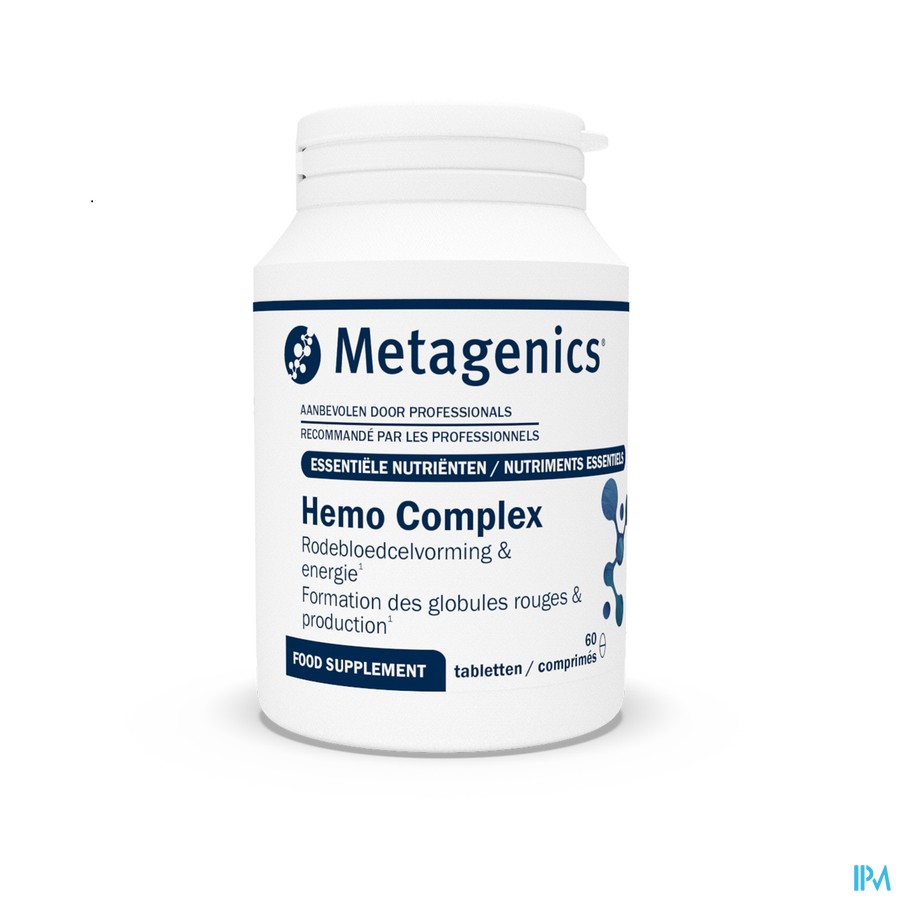 Hemocomplex Pot Tabl 60 6887 Metagenics