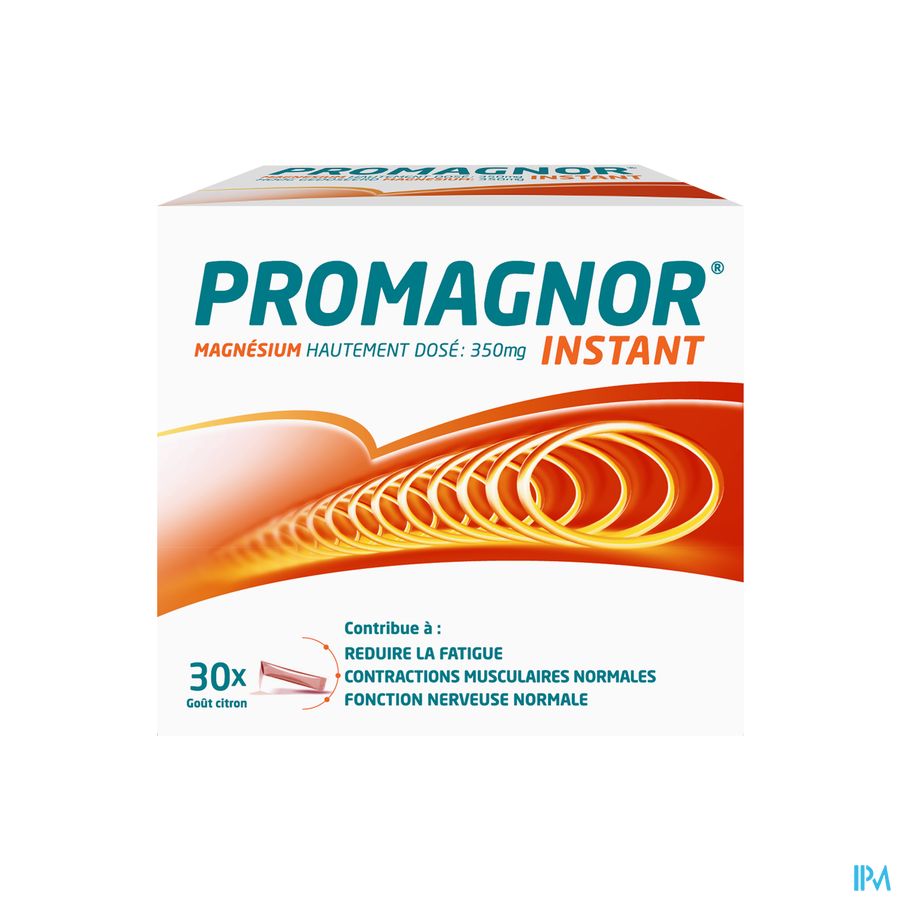 Promagnor: Magnésium 350mg (30 Sticks) Promagnor: Magnésium 350mg (30 Sticks)