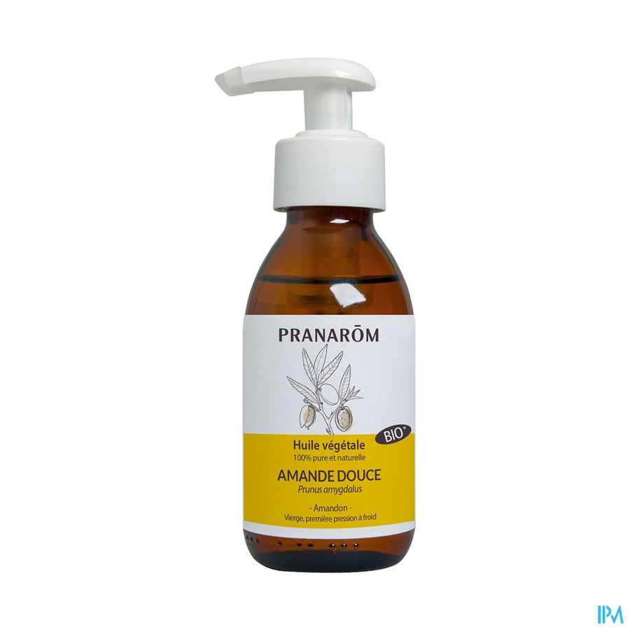 Zoete Amandel Plantaardige Olie Fl 100ml Pranarom Zoete Amandel Plantaardige Olie Fl 100ml Pranarom