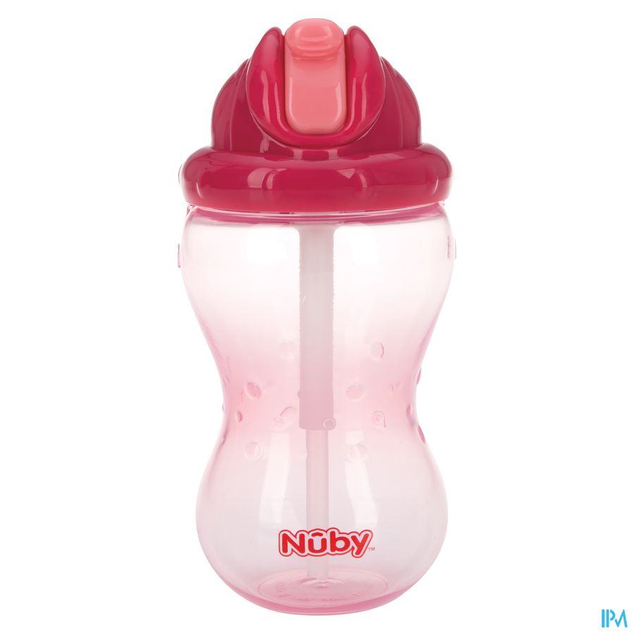 Nuby Flip-it Antilekbeker 360ml 12m+ Rose 2