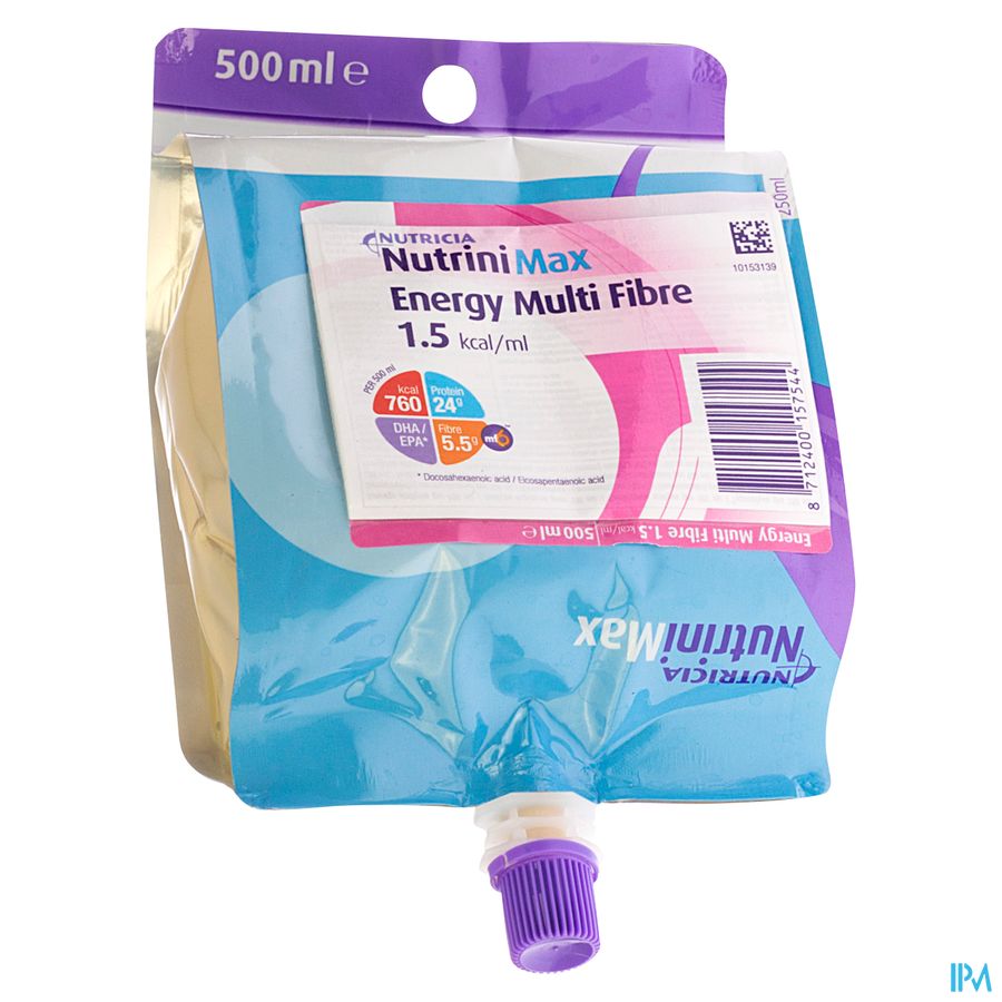 Nutrini Max Energy Multi Fibre 7-12j Pack 500ml 3