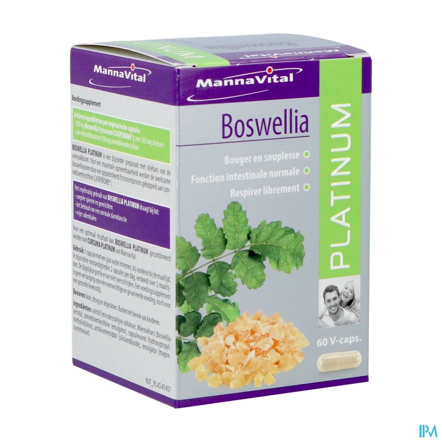Mannavital Boswellia Platinum V-caps 60 Mannavital Boswellia Platinum V-caps 60