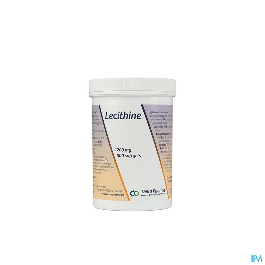 Lecithine Caps 300x1200mg Deba