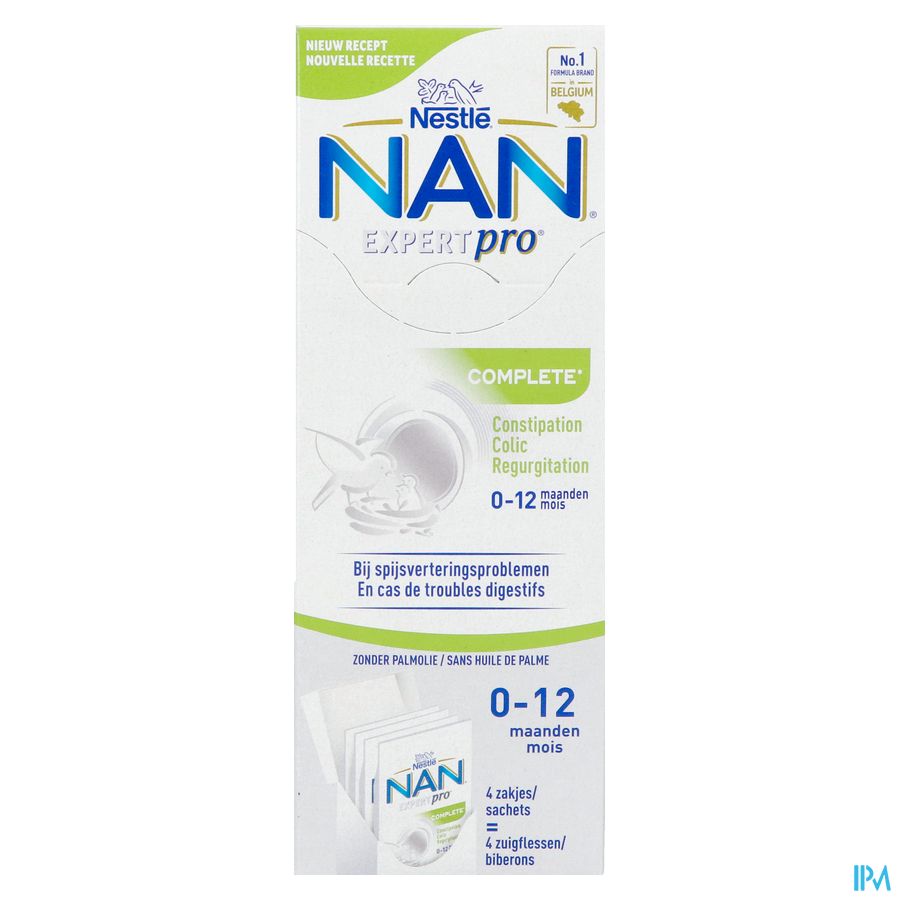Nan Expertpro Complete 0-12m Sticks 4x26,2g Nan Expertpro Complete 0-12m Sticks 4x26,2g