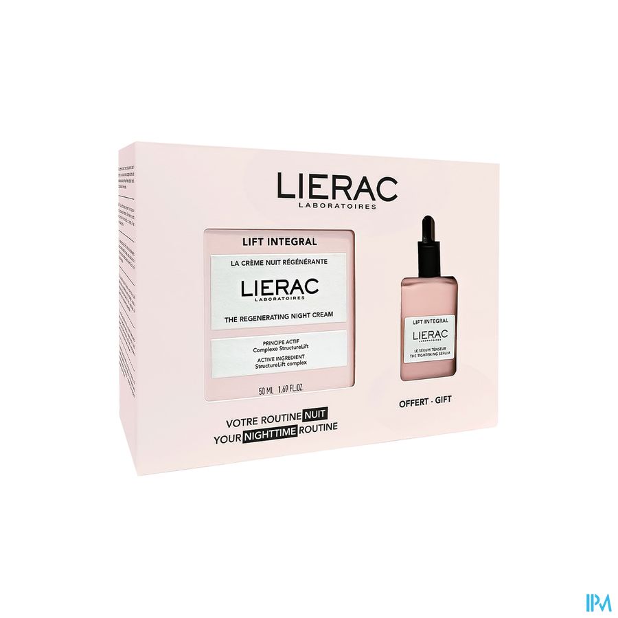 Lierac Kit Lift Integral Nachtcr 50ml+mm Serum15ml Lierac Kit Lift Integral Nachtcr 50ml+mm Serum15ml