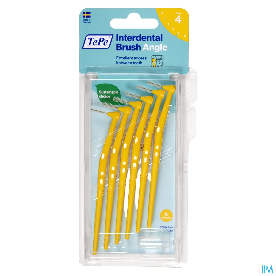 Tepe Angle Interdent. Ragers Yellow 0,8mm 6 154650 2