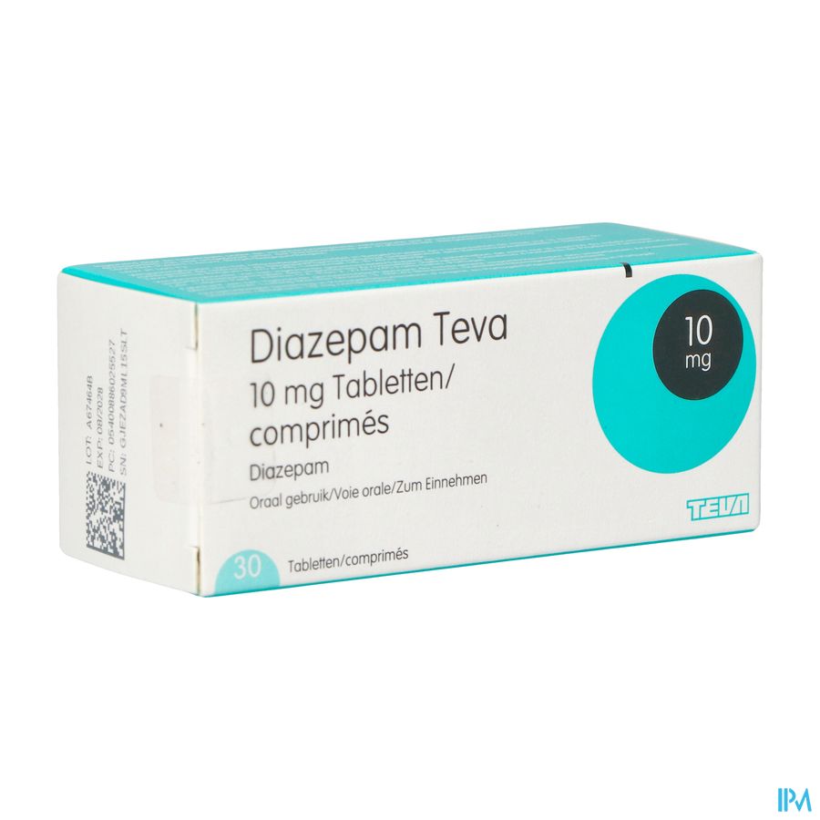 Diazepam Teva Pi Pharma 10mg Tabl 30 Pip Diazepam Teva Pi Pharma 10mg Tabl 30 Pip