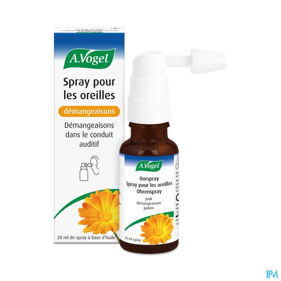 A.Vogel Spray pour les oreilles démangeaisons 20ml 3