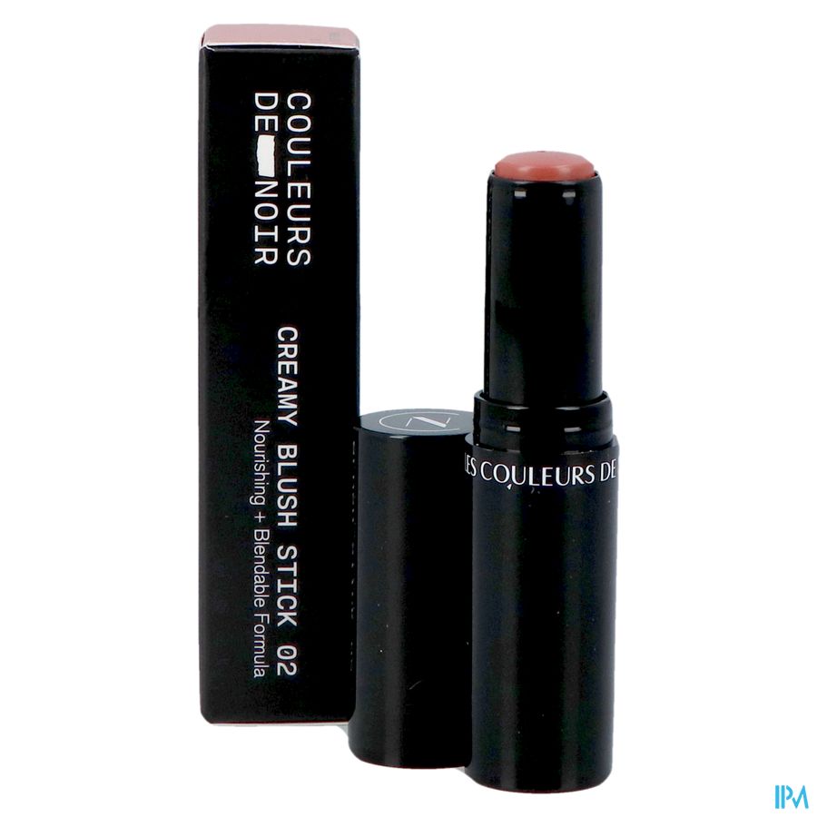 Couleurs De Noir Creamy Blush Stick 02 S. Pink 7