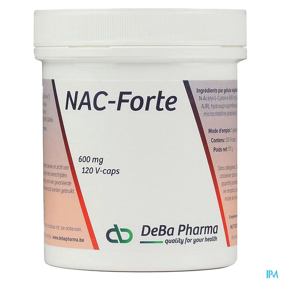 Nac N-acet.l Cyst. Forte Caps 120 Deba 5