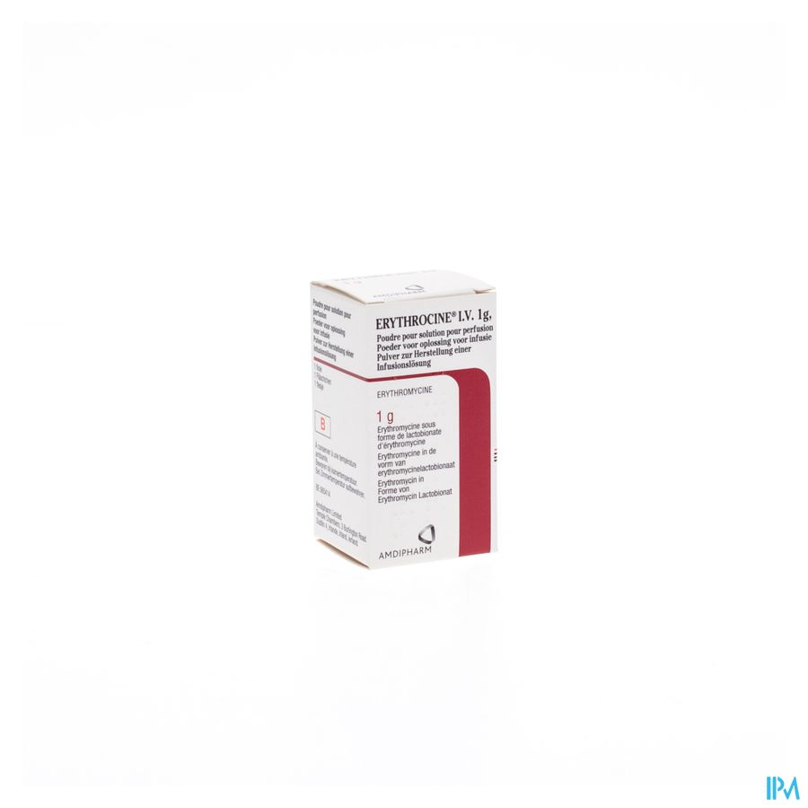 Erythrocine Fl Inj Iv 1 X 1g Erythrocine Fl Inj Iv 1 X 1g
