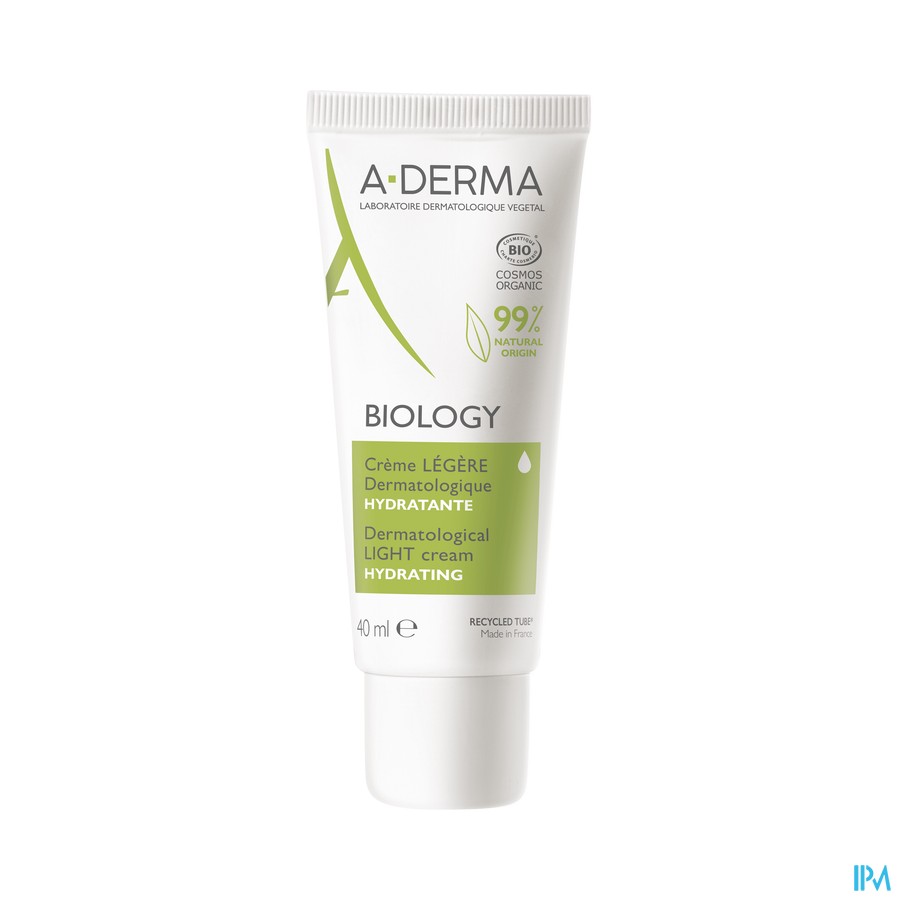 Aderma Biology Lichte Creme Dermatolog. 40ml
