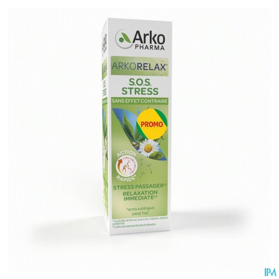 Arkorelax Sos Stress Cann. Sativa Spray 15ml Promo
