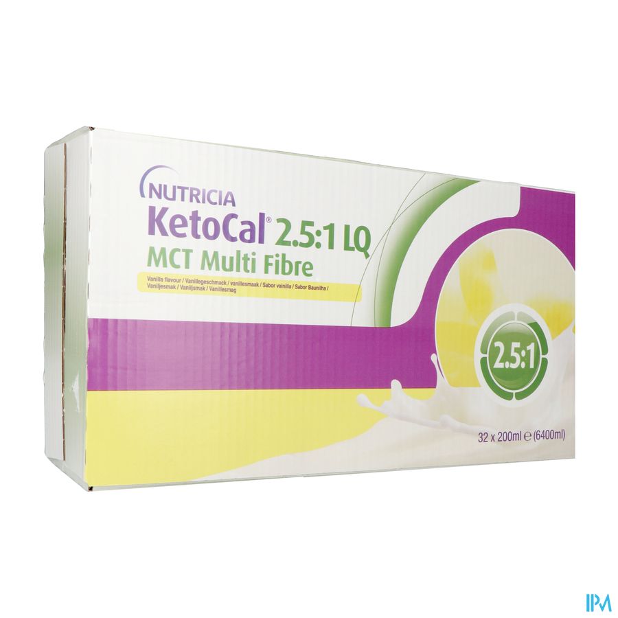 Ketocal 2:5:1 Lq Mct Multi Fibre 32x200ml Ketocal 2:5:1 Lq Mct Multi Fibre 32x200ml
