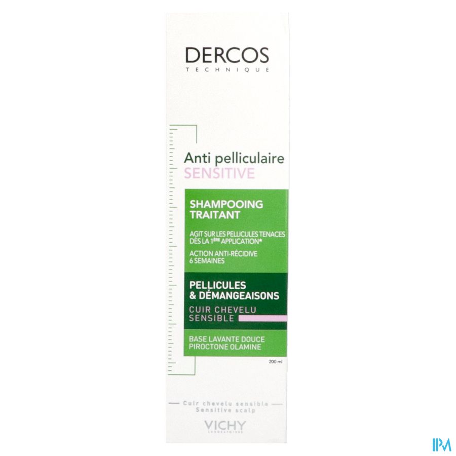 Vichy Dercos A/pell Sens Sh 200ml 8