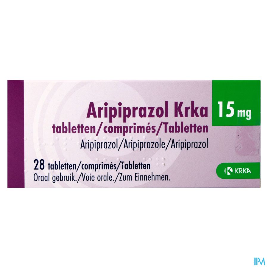 Aripiprazol Krka 15mg Comp 28 X 15mg 2
