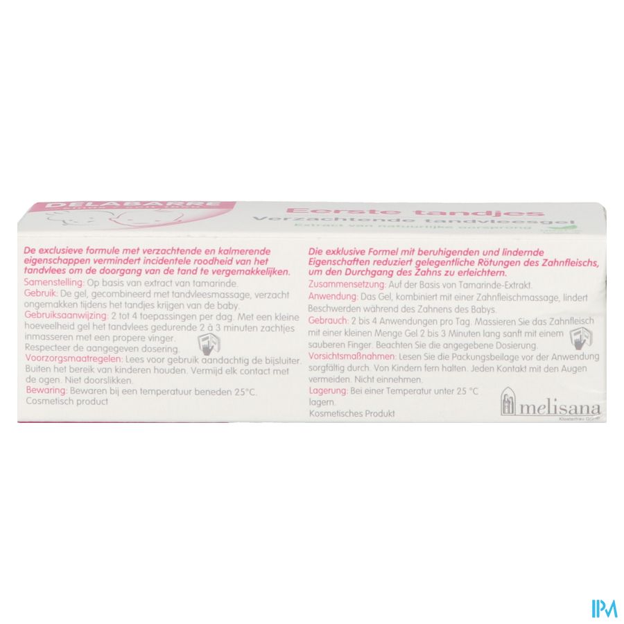 Delabarre Eerste Tandjes Tube Gel 20g 7