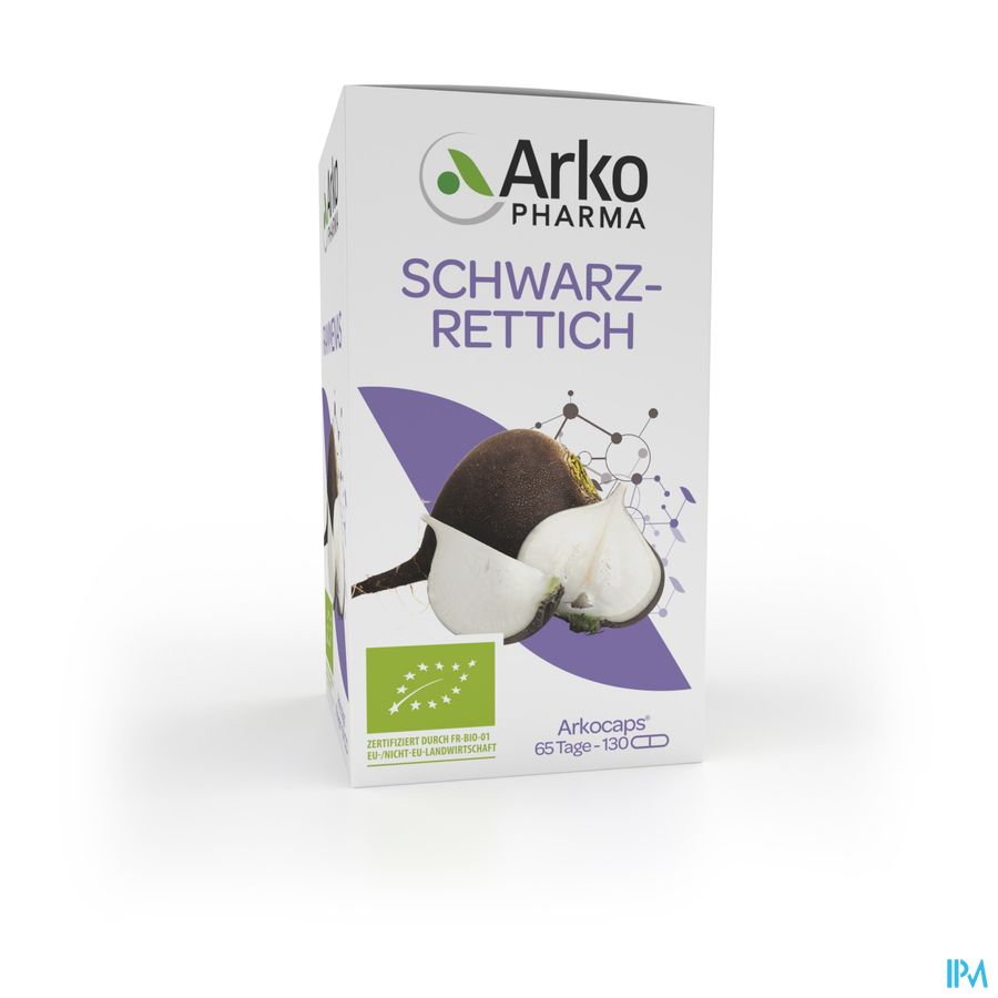 Arkogelules Radis Noir Bio Caps 130 Arkogelules Radis Noir Bio Caps 130