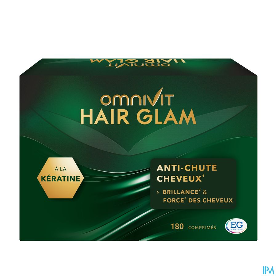 Omnivit Hair Glam Comp 180 Omnivit Hair Glam Comp 180