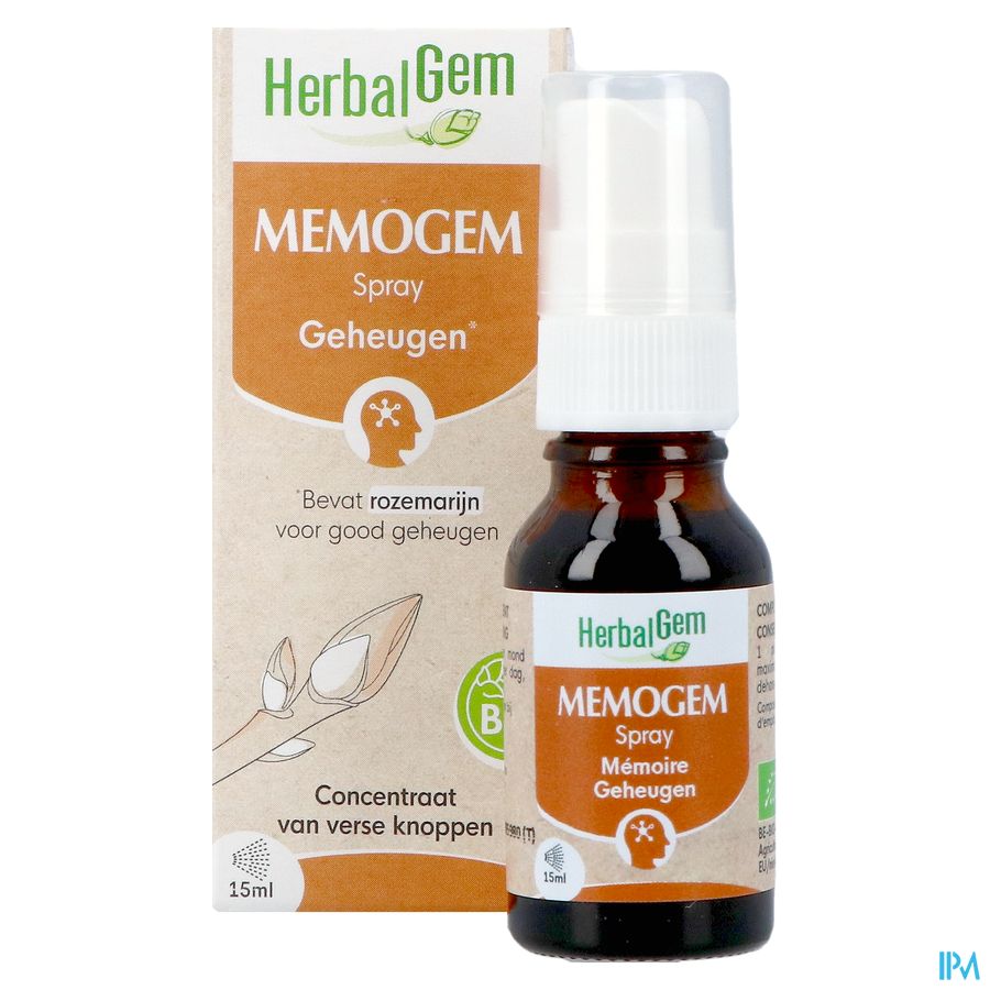 Herbalgem Memogem Spray Bio 15ml 3