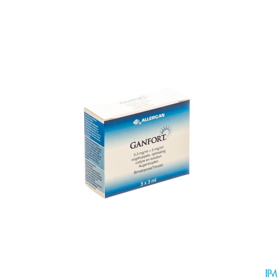 Ganfort Oogdruppels Opl 3 X 3ml Ganfort Oogdruppels Opl 3 X 3ml