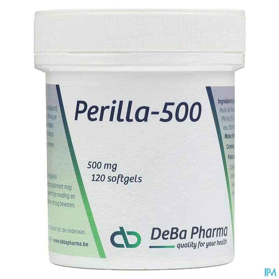 Perilla 500 Softgels 120 Deba 3