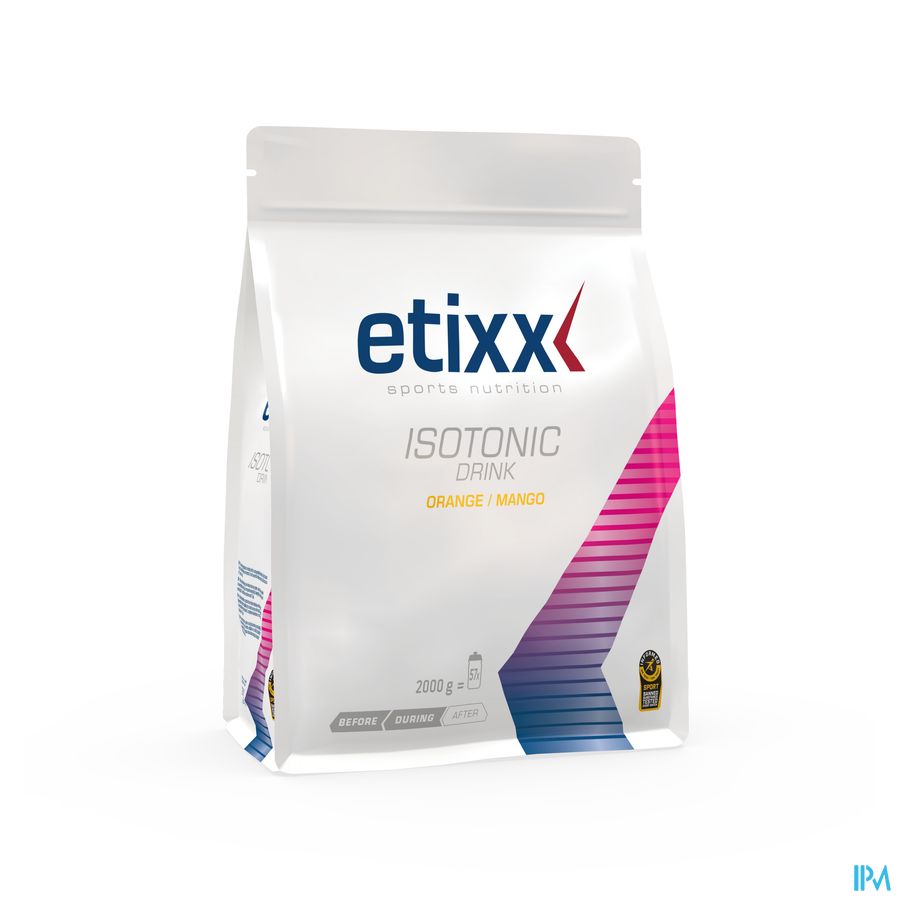 Etixx Isotonic Orange-mango Pouch 2kg 1