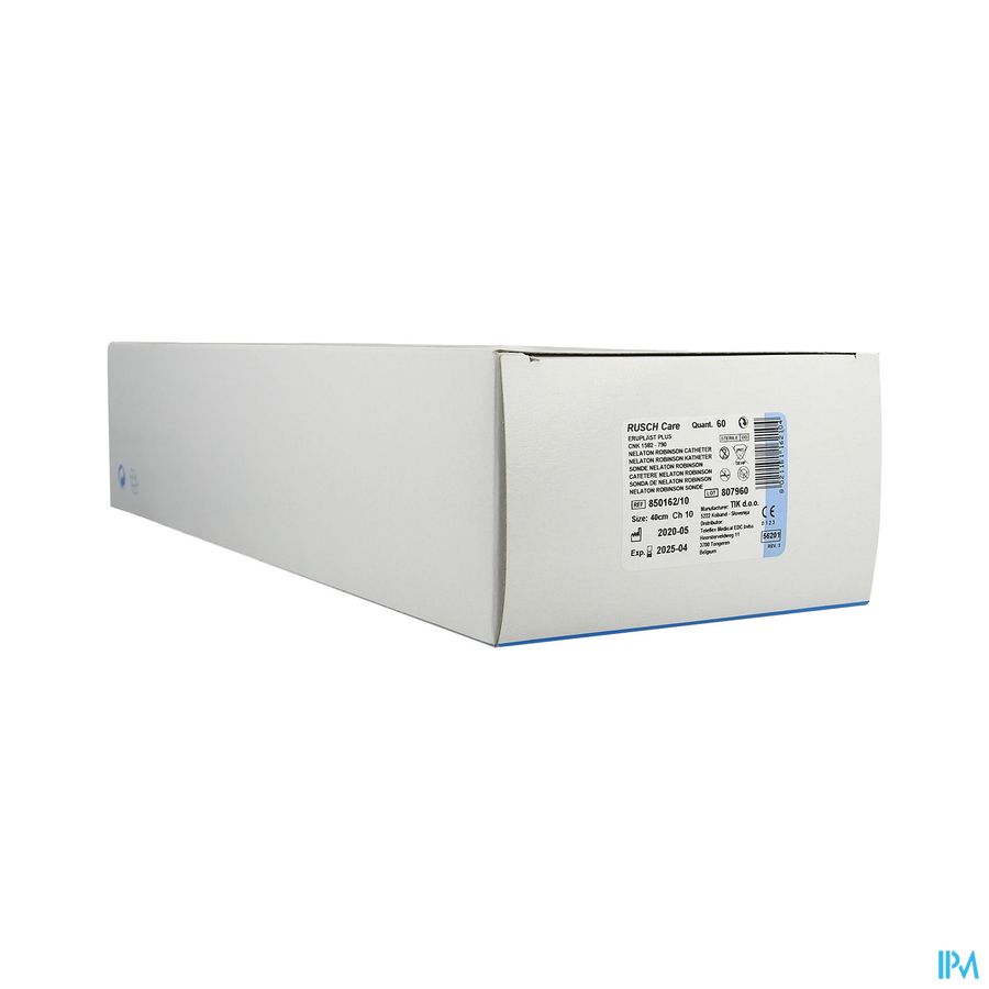 Ruschcare Eruplast Plus Nelat. Ch10 40cm 60 850162 Ruschcare Eruplast Plus Nelat. Ch10 40cm 60 850162