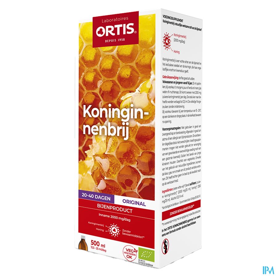 Ortis Koninginnebrij Bio 500ml 2