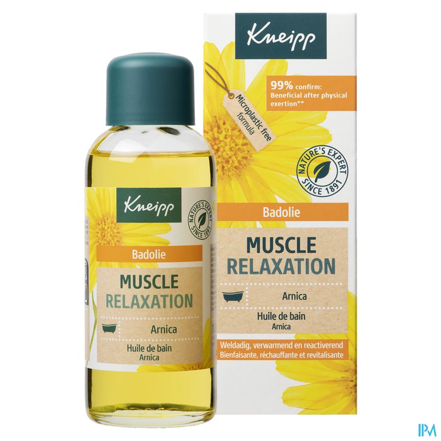 Kneipp Badolie Spieren-gewrichten 100ml 7