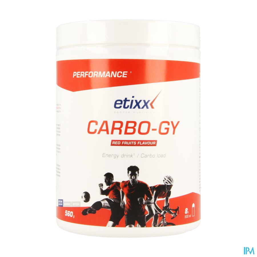 Etixx Carbo Gy Red Fruits Pdr 560g 1