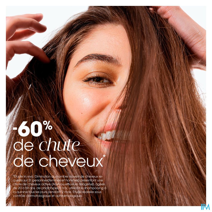 Klorane Capil. Sh Quinine & Edelweiss 400ml Nf 18